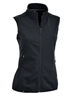 Kamizelki damskie - Maul Sport Kamizelka softshellowa "Piz Palü II 10.0" w kolorze czarnym - miniaturka - grafika 1