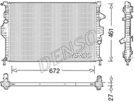 Układ chłodzenia - akcesoria - Chłodnica, układ chłodzenia silnika Denso DRM10048 - miniaturka - grafika 1