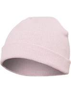 Czapki męskie - Czapka FlexFit Heavyweight Beanie różowy jeden rozmiar 1500KC-00582-0050_baby pink_one size - miniaturka - grafika 1