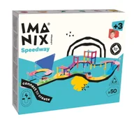 Klocki - Imanix klocki magnetyczne SPEEDWAY 50 elem. - miniaturka - grafika 1