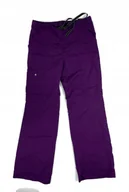 Spodnie damskie - Spodnie materiałowe fioletowe SCRUB STAR XS - miniaturka - grafika 1
