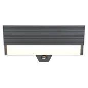 Lampy ogrodowe - Kinkiet z czujnikiem ruchu Mariza 247069142 Trio LED 13W 3000K IP44 antracyt - miniaturka - grafika 1