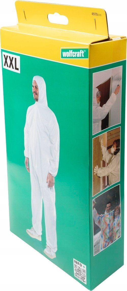 Wolfcraft Kombinezon jednorazowego użytku - XXL