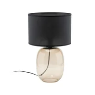 Lampy stojące - MELODY TOPAZ BLACK LAMPKA NOCNA 1 - miniaturka - grafika 1