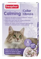 Suplementy i witaminy dla kotów - Beaphar Calming Collar obroża antystresowa dla kota 35 cm 39880-uniw - miniaturka - grafika 1