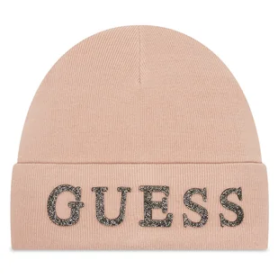 Czapka Guess AW5398 POL01 Różowy - Czapki damskie - miniaturka - grafika 1