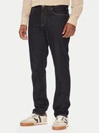 Spodnie męskie - Tommy Hilfiger Jeansy Denton MW0MW39649 Granatowy Straight Fit - miniaturka - grafika 1