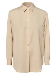 Calvin Klein - Bluzka damska, beżowy - Koszule damskie - miniaturka - grafika 1