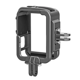 Alumuniowa obudowa zabezpieczająca Telesin do GoPro Hero 11 / 10 / 9 z uchwytem pionowym - Akcesoria do drona - miniaturka - grafika 1