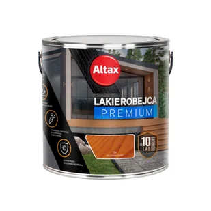 Lakierobejca PREMIUM 10 lat 2,5 l Tik Altax - Farby i impregnaty do drewna - miniaturka - grafika 1