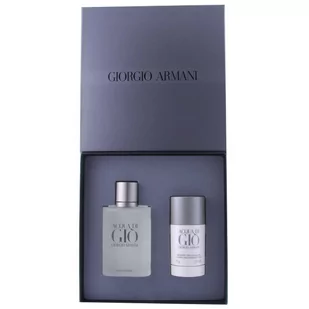 Giorgio Armani Giorgio Giorgio Acqua di Gio Pour Homme zestaw Edt 100ml + 75ml deo stick dla mężczyzn - Zestawy kosmetyków męskich - miniaturka - grafika 1