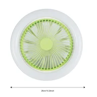 Akcesoria i części AGD - Lampa sufitowa E27, głowica lampy, wentylator, dwufunkcyjny, z 3-biegową regulacją. - miniaturka - grafika 1