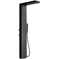 Panele prysznicowe - Mexen Mano panel prysznicowy, czarny - 7609-02-70 - miniaturka - grafika 1