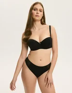 Majtki damskie - Majtki figi Blank Esotiq czarny S - miniaturka - grafika 1