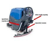 Akcesoria i części AGD - Numatic Wąż ssawa separator 280021 280021 - miniaturka - grafika 1