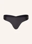 Stroje kąpielowe - Pilyq Dół Od Bikini Brazylijskiego Basic Ruched Teeny schwarz - miniaturka - grafika 1