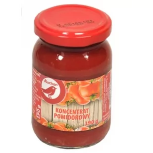 Auchan - Koncentrat pomidorowy - Koncentraty warzywne, przeciery - miniaturka - grafika 1