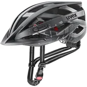 Kaski rowerowe - Kask rowerowy Uvex City i-vo czarny - miniaturka - grafika 1