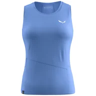 Koszulki sportowe damskie - Damski podkoszulek Salewa Puez Sporty Dry W Tankt Rozmiar: S / Kolor: jasnoniebieski - miniaturka - grafika 1