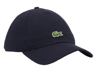 Czapka Z Daszkiem Lacoste Rk7415 Navy Cotton Hde - Czapki męskie - miniaturka - grafika 1