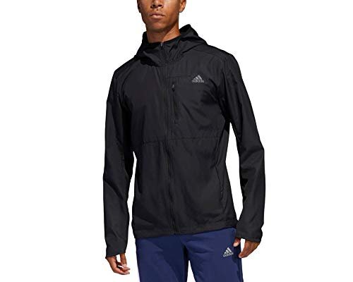 adidas Męska kurtka sportowa Self the Run Jkt Czarny XS