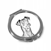 Lusterka do makijażu - Manchester terrier Lusterko kieszonkowe składane - miniaturka - grafika 1