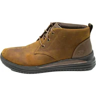Buty trekkingowe damskie - Buty Skechers Proven, Brązowy, Mężczyźni - miniaturka - grafika 1