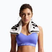 Bielizna sportowa damska - Biustonosz treningowy Nike Dri-Fit Indy Light Support iron purple/iron purple/white WYSYŁKA W 24H 30 DNI NA ZWROT - miniaturka - grafika 1