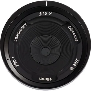 Obiektyw Lensbaby Mirrorless 16mm Pin Hole Pancake Lens do Micro 4/3 - Obiektywy - miniaturka - grafika 1