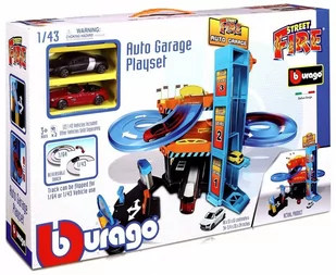 Bburago 30361 STREET FIRE AUTO GARAGE 30361 BB30361 - Tory, garaże, parkingi - miniaturka - grafika 1