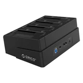 Stacje dokujące i replikatory portów - Orico Stacja dokująca do dysków HDD/SSD, 2,5''/3,5'', USB 3.0, SATA z funkcją klonowania (czarna) 022984 - miniaturka - grafika 1