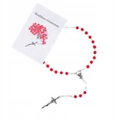 Różańce - Różaniec szklany + modlitwa różańcowa - miniaturka - grafika 1