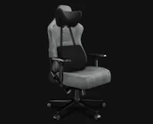 Fotele i krzesła biurowe - Fotel Biurowy YUMISU 2049 Materiał CLOUD/BLACK - 4D - miniaturka - grafika 1