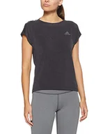 Koszulki i topy damskie - adidas Barricade koszulka damska, ciemnoszara, XS - miniaturka - grafika 1