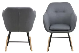 AC Design Furniture 64790 krzesło bujane, materiału 65041 - Fotele - miniaturka - grafika 2