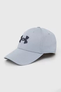 Czapki męskie - Under Armour czapka z daszkiem kolor niebieski z aplikacją - grafika 1