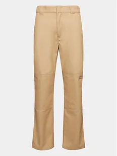 Dickies Spodnie materiałowe Double DK0A4XZE Khaki Slim Fit - Spodnie męskie - miniaturka - grafika 1