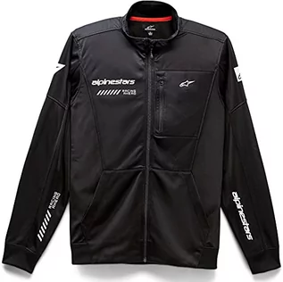 Bluzy męskie - Alpinestars Męska bluza polarowa Stint Faster Track Czarny XL - grafika 1