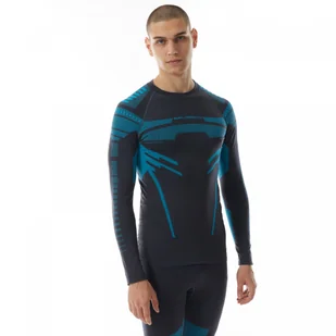 Męski longsleeve termoaktywny Brubeck Dry - szary - BRUBECK - Koszulki sportowe męskie - miniaturka - grafika 1