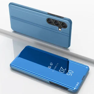 Clear View Case etui Samsung Galaxy A54 5G pokrowiec z klapką niebieskie - Etui i futerały do telefonów - miniaturka - grafika 2