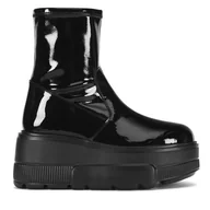 Botki damskie - Botki Badura CASI-01W4-004-1 Czarny - miniaturka - grafika 1