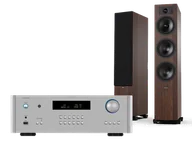 Zestawy stereo - Rotel RA-1572 MkII (srebrny) + Tesi 6 (mokka) - miniaturka - grafika 1