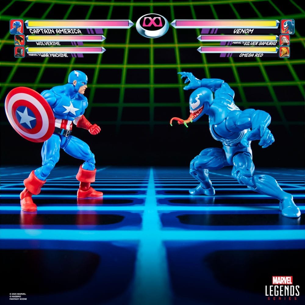 Marvel Legends Gamerverse Action Figure 2-Pack Captain America vs. Ven