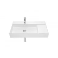 Umywalki - Roca A32752BS00 INSPIRA SQUARE UMYWALKA 800X490 FINECERAMIC $783 Supraglaze$784 - miniaturka - grafika 1
