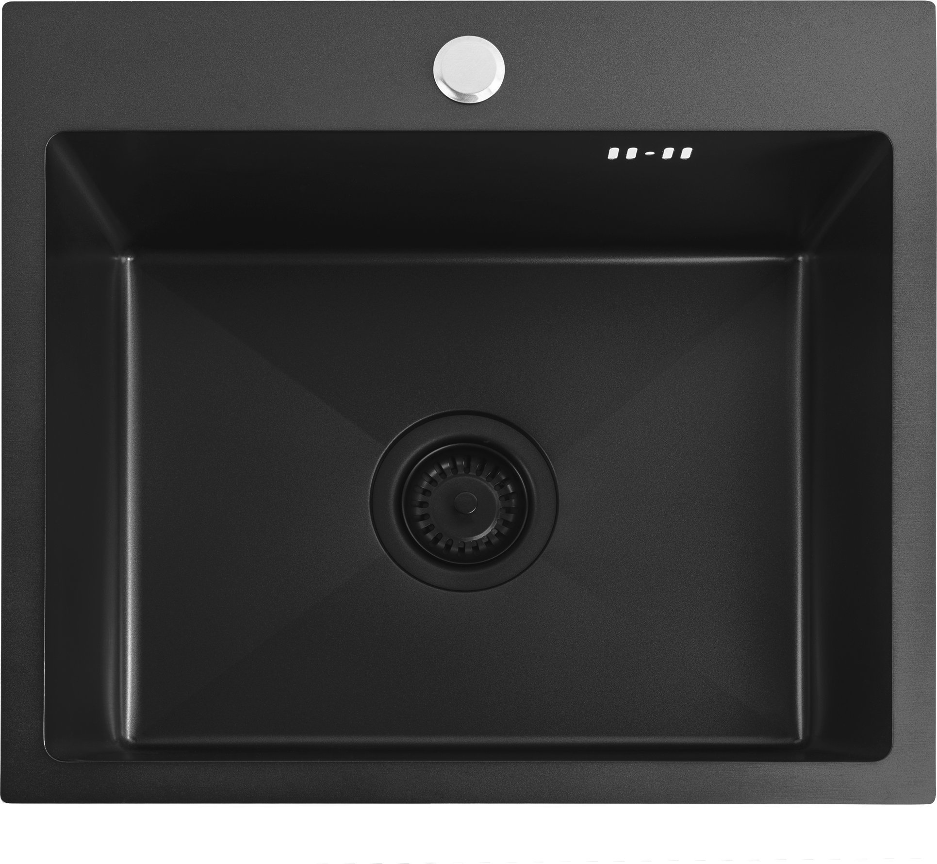 REA Zlewozmywak stalowy Leo 50 Czarny
