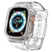 Akcesoria do smartwatchy - Spigen Rugged Armor ”Pro” Apple Watch Ultra (49 mm) Crystal Clear - miniaturka - grafika 1