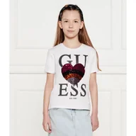 Koszulki męskie - Guess T-shirt Regular Fit - miniaturka - grafika 1