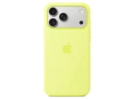 Etui i futerały do telefonów - Silikonowe etui z MagSafe APPLE do iPhone 17 Pro Max Neonowy żółty MGFM4ZM/A - miniaturka - grafika 1