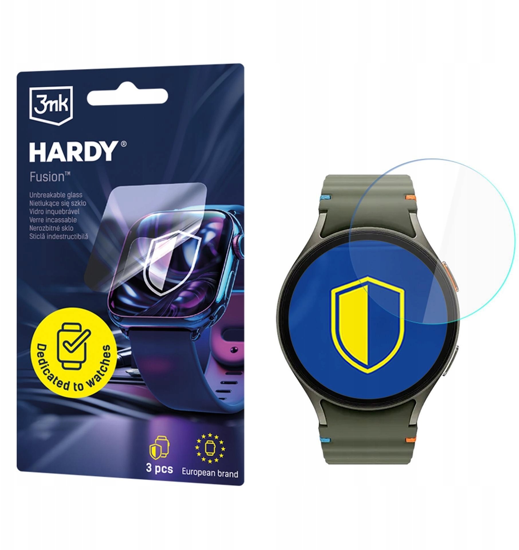 3MK Samsung Galaxy Watch 7 40mm - 3mk Hardy Fusion Watch Protection