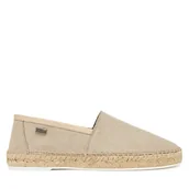 Espadryle męskie - Espadryle Pollini SB10732G0MUR0104 Beżowy - miniaturka - grafika 1